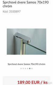 SPRCHOVE DVERE  prave a lave vyuzitie 70x190 - 3