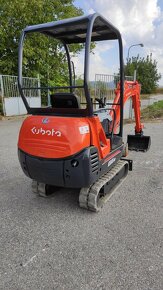 Minibáger Kubota KX41, rychloupinak, 2x lyžica - 3