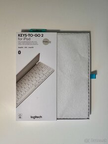 Logitech Keys-To-Go 2 pre Apple (bielo-šedá) - 3