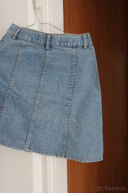 CROSS denim / rifľová sukňa - veľkosť XS/34 - 3