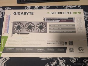 Gigabyte Vision OC 8G RTX 3070 - 3