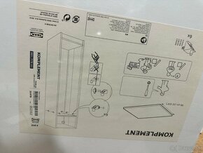 Policky IKEA PAX,58x75cm - 3