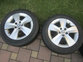 15" AL disky org. Fabia3 s let. pneu 185/60R15 84H Dayton - 3