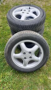 Predám  zimné pneumatiky 185/65r15 Hankook disky 4x100 - 3