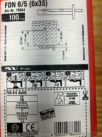Stropný klinec Fischer FDN 6/5 - 3