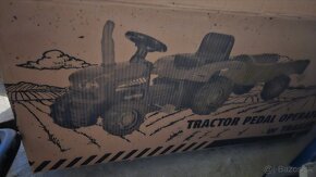 Pedálový detský traktor - 3