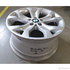 Originál BMW X5 disky 5x120 R18 ET48 - 3