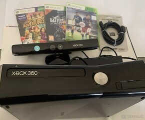 XBOX 360+kinect+hry 250GB - 3