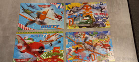 Planes puzzle lietadlá 4x - 3