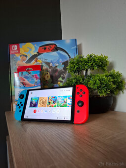 ✅ NINTENDO Switch OLED + Ring Fit / Sports - 3