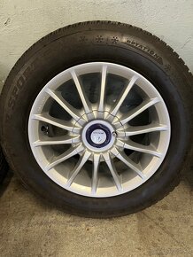 Mercedes zimné 195/65 r15, disky 15x6,5j, 5x112 - 3