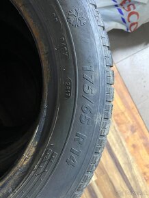 Predám zimné pneumatiky 175/65 r14 - 3