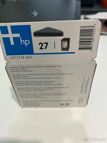 Predám 2x toner-tlačová hlava čiernobiely C8727AE no.27 - 3