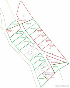 Stavebné pozemky s IS na predaj v obci Ovčiarsko - 3