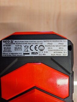 YATO YT-83081-Startovací zdroj powerbanka 9000 mAh - 3