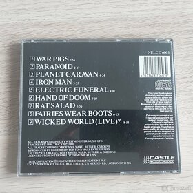 Black Sabbath - Paranoid CD první press 1986 - 3