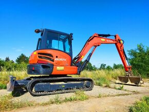 Bager Kubota, 5,5ton. Hydraulicky rychloupinak - [11.6. 2024 - 3