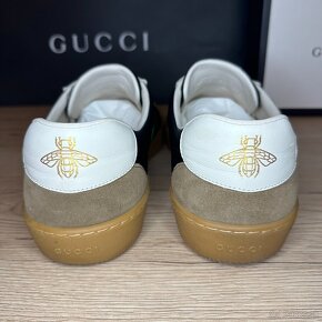 Pánske tenisky GUCCI G74 Web Low Leder 9G 43EU 9.5US - 3