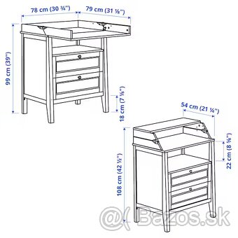 PREBAĽOVACÍ PULT/KOMODA - 3
