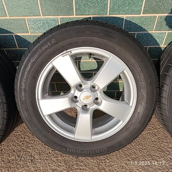 Alu kolesa 6.5x16 et39 + letné 205/60 R16 - 3