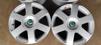 5x112 R16 Škoda Octavia originálne elektróny - sada - 3