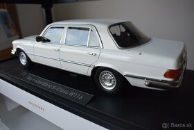 predam  1:18 Mercedes-Benz S-class 450 SEL 6.9  1975 biela - 3