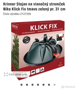 Stojan na stromček Klick Fix - OBI - 3