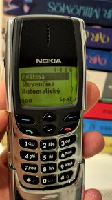 NOKIA 8810 CHROME - TOP STAV - SLOVENSKÝ + ČESKÝ JAZYK - 3