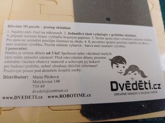 3D puzzle drevené (vrtuľník) - 3