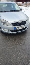 Podspoiler skoda Fabia 2 facelift - 3