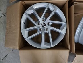 Originalne Alu disky elektróny 5x112 r17 Audi Škoda Seat - 3