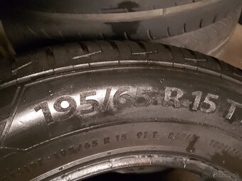 2x letné pneumatiky 195/65 r15 - 3