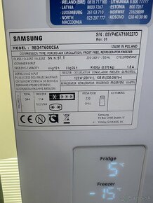 Predam kombi chladnicku s mraznickou samsung - 3