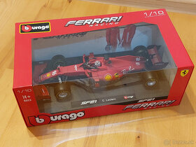 Charles Leclerc Ferrari SF21 F1 2021 Bburago 1:18 - 3