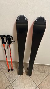 BLIZZARD Firebird JR 110cm + FDT JR 4.5 + palice 85cm - 3