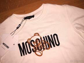 Moschino dámska biela mikina - 3