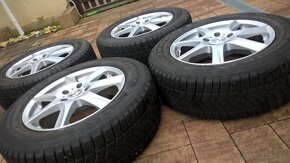 Elektrony ENZO 5x114  + 225/65 R17 102H ZIMA cca 7-8mm  RAV4 - 3