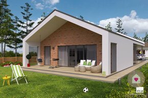 Krásny 4 izbový RD bungalov 114,25 m2 na pozemku 507m2, Sene - 3