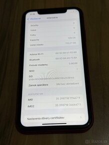 Predám Apple iPhone 11 128GB RED Známky opotrebovania - 3