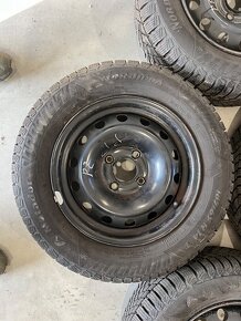 Komplet zimné obutie R14 - pneu 8 mm 185/65 R14+disky4x114,3 - 3