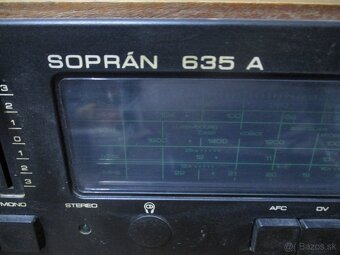 TESLA SOPRAN 635 A stereo radio - 3