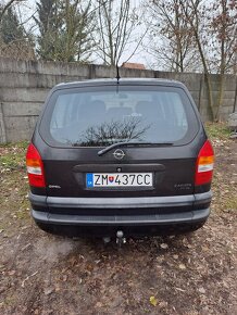 Opel zafira 1.6b 74kw - 3