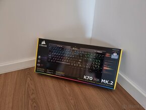 Predam klavesnicu Corsair K70 RGB MK.2 Cherry MX brown - 3