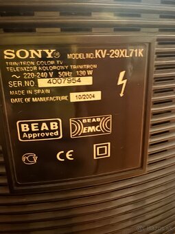 Retro televízor Sony Wega - 3