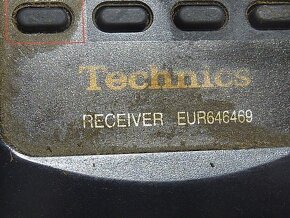 Diaľkový ovládač Technics EUR646469 - 3