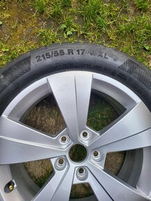 Triton Škoda disk + zimná guma 215 55 R17 5x112 NOVÉ - 3