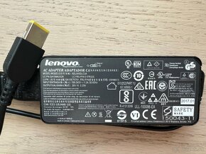 Adaptér Lenovo ADLX45DLC3A 45W 2,25A 20V hranatý konektor - 3