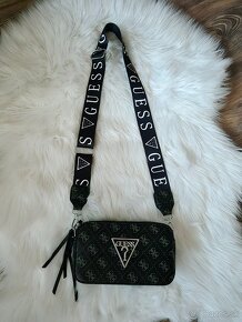 kabelka guess crossbody čierna - 3