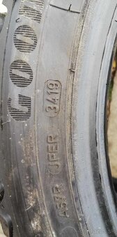 Pneumatiky zimné + HROTY 2ks - GOODYEAR 225/45/R17 - 3