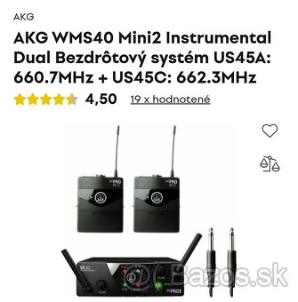 XVive U2 BK wireless system - 3